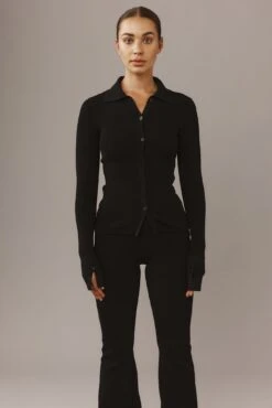 Istanbul Top - Black Thick Rib -Sunny Tide Shop 02 8735248d ae2e 4d7a 9b32 1bb421912a69