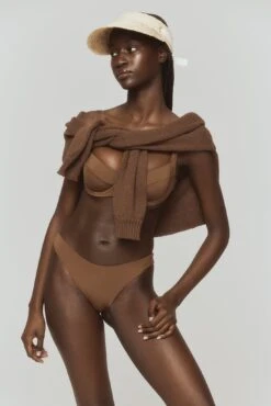 Lisbon Quarter Zip Sweater - Coco -Sunny Tide Shop 10 aedc1c84 d1d8 48ed 962d f30b5f48f843