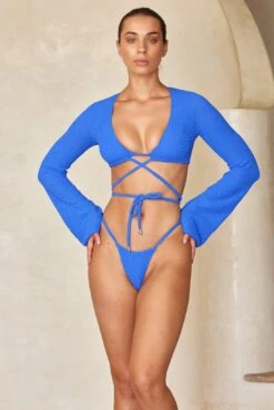 Azores Top - Cobalt Crinkle 10 Azores Top - Cobalt Crinkle -Sunny Tide Shop 1 0c6835f6 a589 4c00 98ef bcfbc90ba5f0