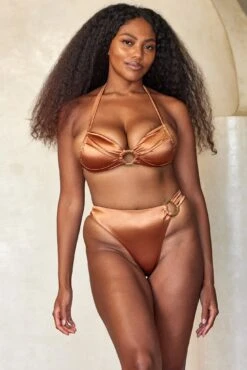 Bronte Top - Bronze Shiny Jersey -Sunny Tide Shop 1 98b87007 d156 46f2 b42d b23d4ce9050b