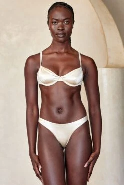 Byron Thong - Champagne Shiny Jersey -Sunny Tide Shop 1 b806d5b5 34e5 40e2 84c3 5c967fd4087c