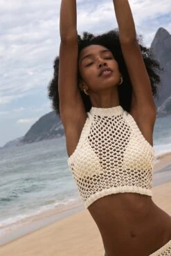 Key West Top - Ivory Petit Crochet 8 Key West Top - Ivory Petit Crochet -Sunny Tide Shop 2 87bf29f8 580d 4dc6 9749 c520321c6e5a
