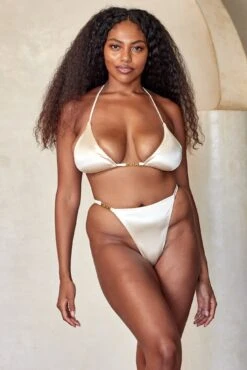 Monday Thong - Champagne Shiny Jersey -Sunny Tide Shop 3 2c903691 a90e 444a a3b2 8972ffef8c80