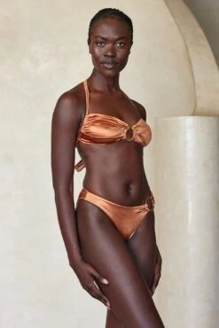 Bronte Top - Bronze Shiny Jersey -Sunny Tide Shop 3 74b0505e e63f 42ab a1d0 88f462cb704d