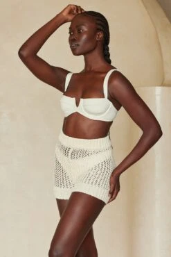 Acapulco Short - Ivory Petit Crochet -Sunny Tide Shop 3 b3c581c1 d3e2 491d 931c b23f343e2b1f