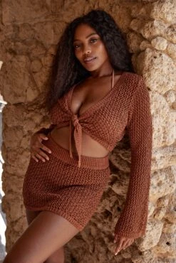 Venice Skirt - Bronze Diamond Crochet 20 Venice Skirt - Bronze Diamond Crochet -Sunny Tide Shop 6 b49dafd2 7c18 4168 9a24 3d6934f79052