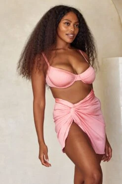 Andros Mini Sarong - Guava Wide Rib 8 Andros Mini Sarong - Guava Wide Rib -Sunny Tide Shop 7 0b236b93 b20f 43a6 bd57 62307242e79e