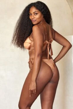 Palma Bottom - Bronze Shiny Jersey -Sunny Tide Shop 8 b5f26c43 0c22 42ca 9a6a 70ae7306244b