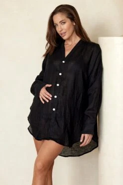 Barcelona Tunic - Black -Sunny Tide Shop Barcelona Tunic Black 2