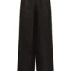 Belize Pant - Black Crinkle Linen