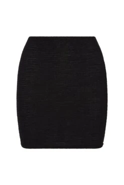 Cayman Skirt - Black Crinkle