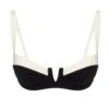 Clovelly Top - Black/Ivory
