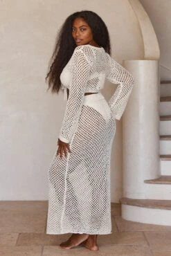 Cape May Skirt - Ivory Crochet -Sunny Tide Shop Cape May Skirt Ivory Crochet 4 1ca6a767 a814 4c3d 84b2 d7b38475ca6f