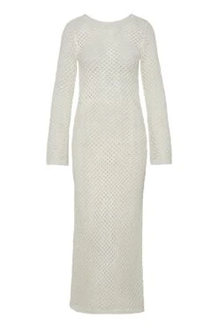 Cozumel Dress - White Crochet