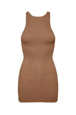 Kokomo Dress - Husk Crinkle