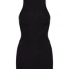 Kokomo Dress - Black Crinkle
