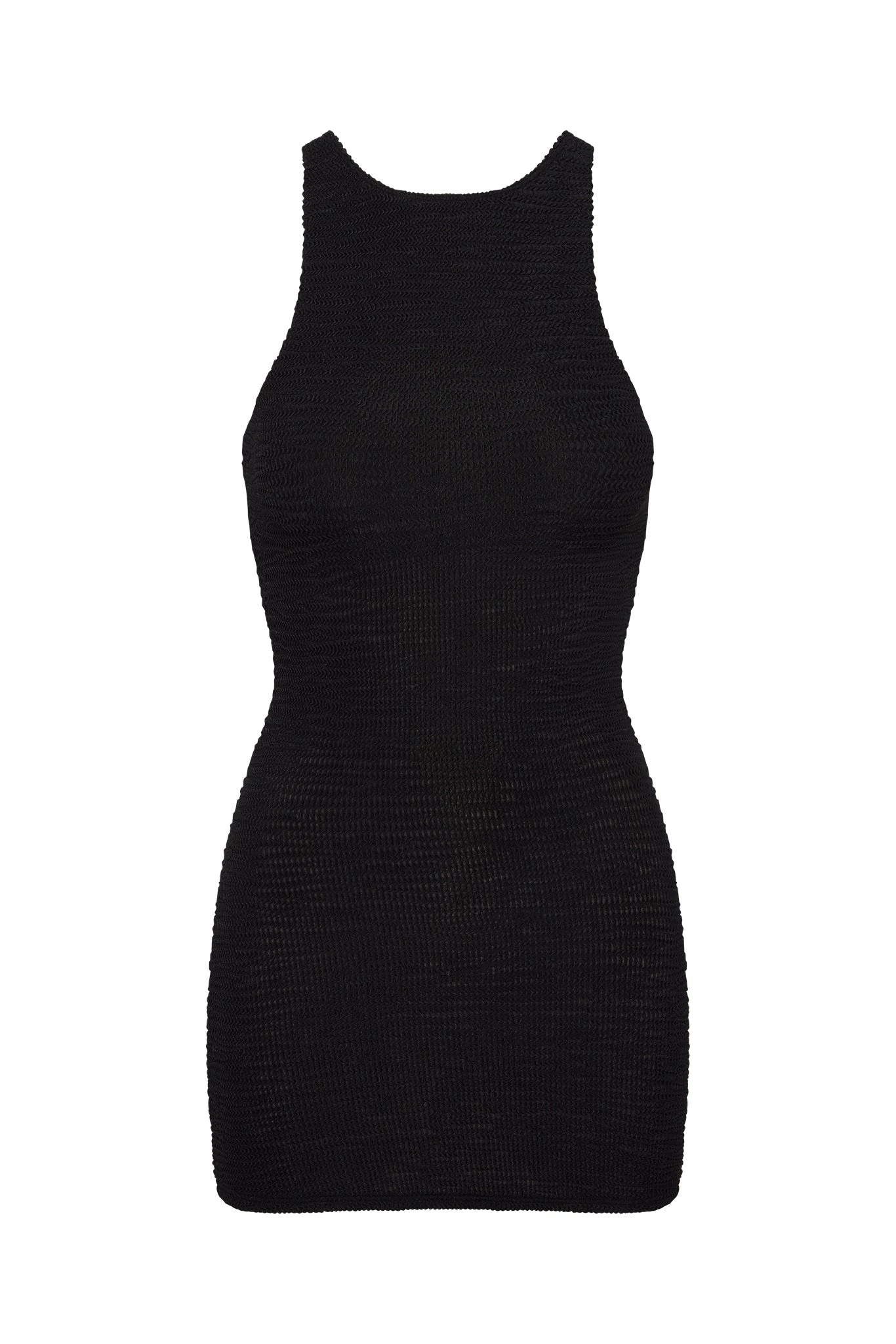 Kokomo Dress - Black Crinkle 1 Kokomo Dress - Black Crinkle