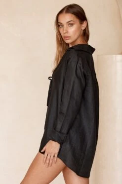 Lac De Sainte Croix Shirt - Black -Sunny Tide Shop Lac De Sainte Croix Shirt Black 2