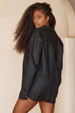 Lac De Sainte Croix Shirt - Black -Sunny Tide Shop Lac De Sainte Croix Shirt Black 5