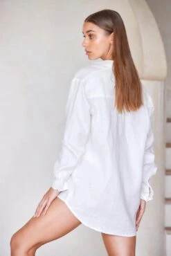 Lac De Sainte Croix Shirt - White -Sunny Tide Shop Lac De Sainte Croix Shirt White 5