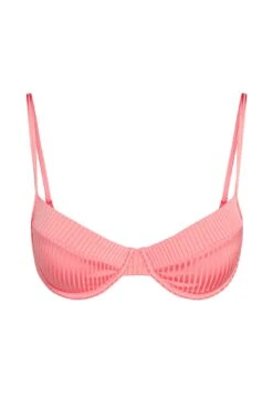 Maui Top - Guava Wide Rib