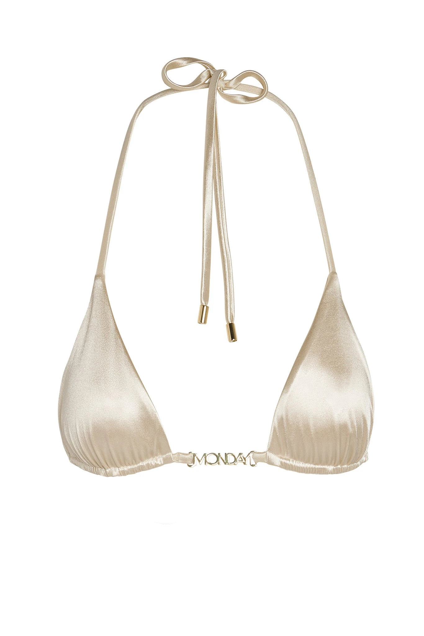 Monday Top - Champagne Shiny Jersey 1 Monday Top - Champagne Shiny Jersey