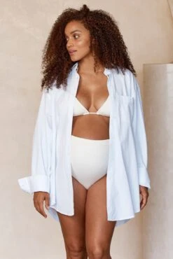 Maternity Riviera Bottom - Ivory -Sunny Tide Shop Maternity Riviera Bottom Ivory 7