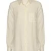 Monaco Linen Shirt - Ivory