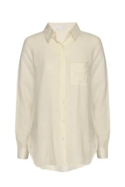 Monaco Linen Shirt - Ivory