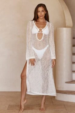 Montego Dress - White Crochet 12 Montego Dress - White Crochet -Sunny Tide Shop Montego Dress White Crochet 1 d914fbe2 86cb 47bd 8eff 0ee0af95877c