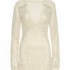 Newport Dress - Ivory Crochet