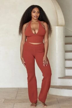 Oahu Pant - Copper Rib -Sunny Tide Shop OahuPant CopperRib5