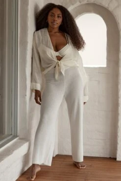 Hamilton Island Pant - White -Sunny Tide Shop Pant