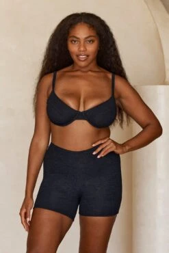 Santa Cruz Short - Black Crinkle 7 Santa Cruz Short - Black Crinkle -Sunny Tide Shop Santa Cruz Short Black Crinkle 1