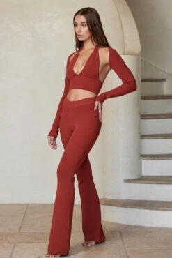 Silver Lake Knitwear Bolero - Copper Rib -Sunny Tide Shop Silver Lake Knitwear Bolero Copper Rib 5