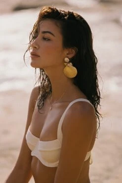 Sorrento Top - Ivory -Sunny Tide Shop Sorrento Top Ivory Alt