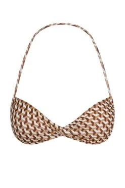 Tamarama Top - Husk Geo