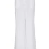 Tahiti Pant - White Crinkle Linen